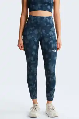 Wehkamp The North Face sportlegging all over print blauw aanbieding