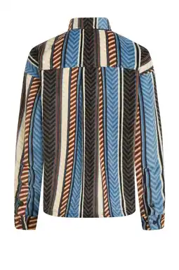 Wehkamp O'Neill fleece blouse blauw aanbieding