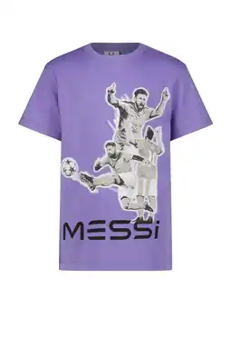 Wehkamp Messi T-shirt paars aanbieding