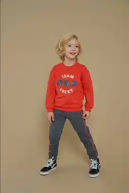 Wehkamp Sturdy regular casual broek grijs aanbieding