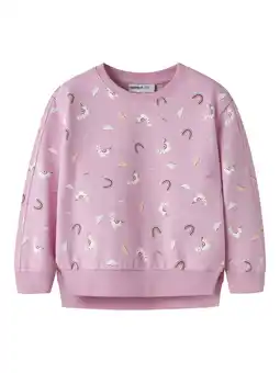 Wehkamp NAME IT MINI sweater roze aanbieding