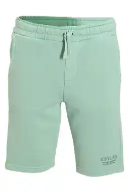 Wehkamp Cars regular sweatshort mintgroen aanbieding