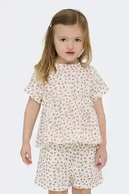 Wehkamp KIDS ONLY MINI blousetop ecru aanbieding