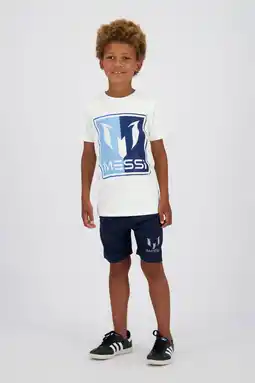 Wehkamp Messi T-shirt wit aanbieding