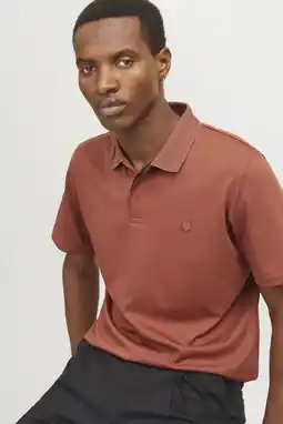 Wehkamp JACK & JONES PREMIUM regular polo brique aanbieding