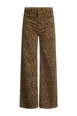 Wehkamp Retour Jeans wide leg casual broek bruin aanbieding