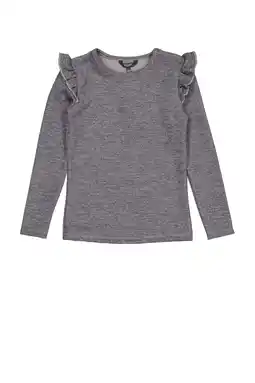 Wehkamp Quapi longsleeve grijs melange aanbieding