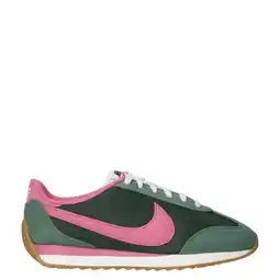 Wehkamp Nike Pacific leren sneakers groen/roze aanbieding