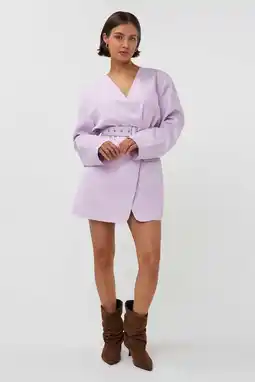 Wehkamp Studio AMAYA blazerjurk lila aanbieding