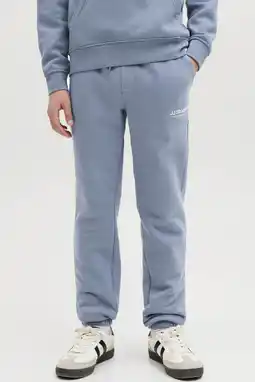 Wehkamp JACK & JONES JUNIOR relaxed joggingbroek lichtblauw aanbieding