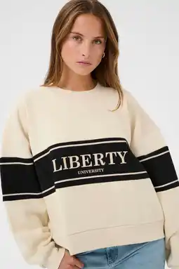Wehkamp Kaffe sweater ecru aanbieding