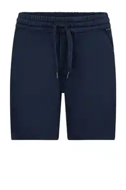Wehkamp Retour Jeans straight sweatshort donkerblauw aanbieding