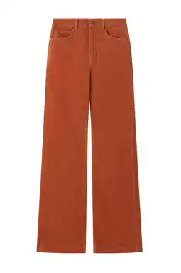Wehkamp Sissy-Boy wide leg highwaist broek bruin aanbieding