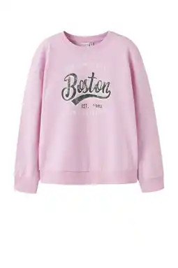 Wehkamp NAME IT KIDS sweater roze aanbieding