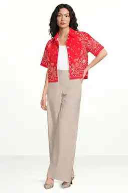 Wehkamp Suncoo blouse met paisley print rood aanbieding