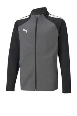 Wehkamp Puma sportvest teamLIGA grijs/zwart aanbieding