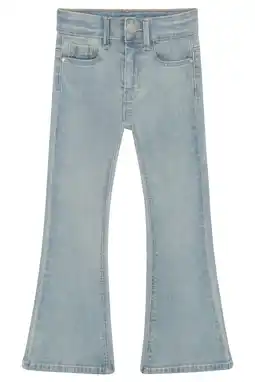 Wehkamp Daily7 flared jeans light blue denim aanbieding