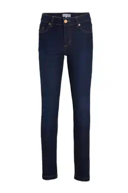 Wehkamp Anytime skinny jeans donkerblauw aanbieding