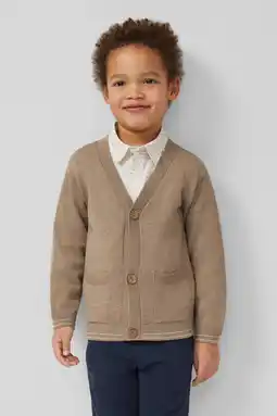 Wehkamp s.Oliver vest bruin fijn gebreid aanbieding