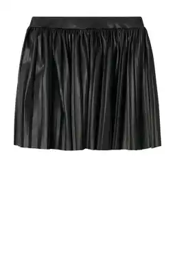Wehkamp NAME IT KIDS plissé rok zwart aanbieding