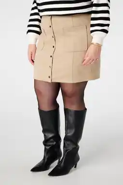 Wehkamp MS Mode kokerrok zand aanbieding