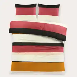 Wehkamp NOUS Living katoenen dekbedovertrek 2-persoons (200x200 cm) aanbieding