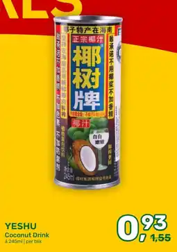 Amazing Oriëntal Yeshu Coconut Drink aanbieding