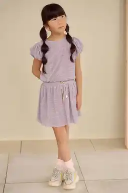 Wehkamp NONO midi jurk blauw aanbieding