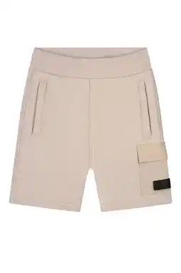 Wehkamp Malelions sweatshort beige aanbieding