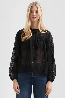 Wehkamp QS blouse zwart aanbieding