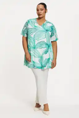 Wehkamp YOEK tuniek turquoise aanbieding