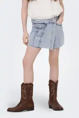 Wehkamp KIDS ONLY GIRL denim spijkerrok blauw aanbieding