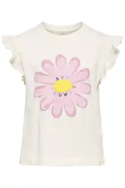 Wehkamp KIDS ONLY MINI T-shirt ecru aanbieding