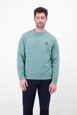 Wehkamp LERROS sweater turquoise aanbieding