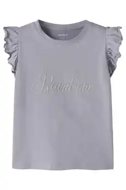 Wehkamp NAME IT MINI T-shirt paars aanbieding