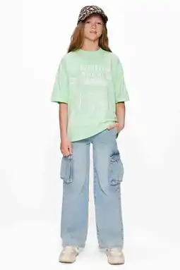 Wehkamp Retour Jeans T-shirt groen aanbieding