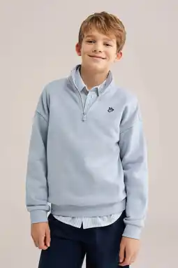 Wehkamp WE Fashion pullover lichtblauw aanbieding