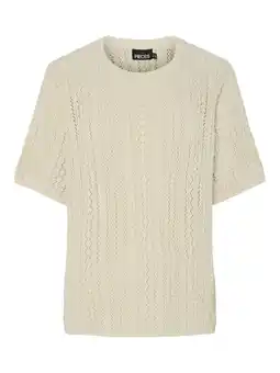 Wehkamp PIECES Curve top beige aanbieding