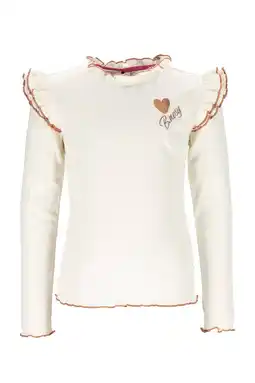 Wehkamp B.Nosy longsleeve ecru aanbieding