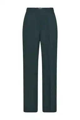 Wehkamp Mos Mosh slim regularwaist casual broek grijsblauw aanbieding