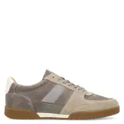 Wehkamp Manfield suède sneakers grijs aanbieding