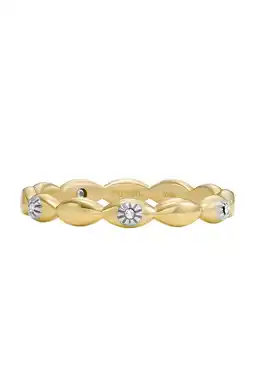 Wehkamp Fossil ring JF047967106 Sutton goudkleurig aanbieding