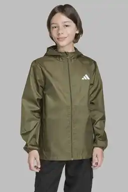 Wehkamp adidas Sportswear regenjas olijfgroen aanbieding