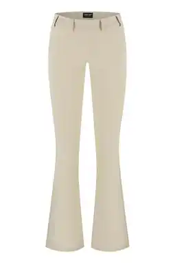 Wehkamp Lady Day flared broek beige aanbieding