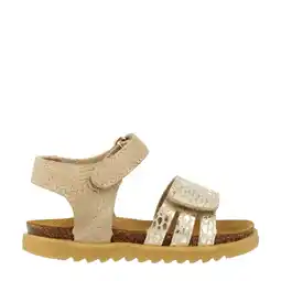 Wehkamp Develab leren sandalen taupe aanbieding