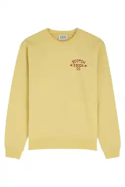 Wehkamp Scotch & Soda sweater geel aanbieding