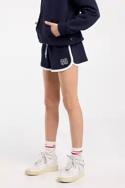 Wehkamp America Today sweatshort donkerblauw aanbieding