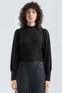 Wehkamp QS top zwart aanbieding