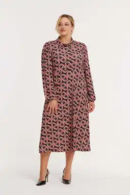 Wehkamp YOEK blousejurk zwart aanbieding