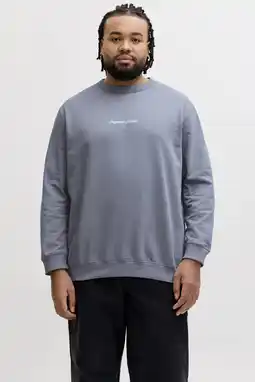 Wehkamp JACK & JONES PLUS SIZE sweater Plus Size grijsblauw aanbieding